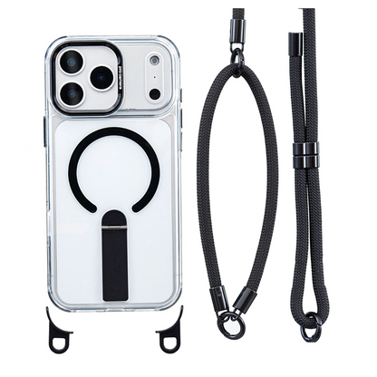 MagSafe Smartphone Case with   Detachable Crossbody Neck   Lanyard Strap