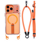MagSafe Smartphone Case with   Detachable Crossbody Neck   Lanyard Strap