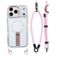 MagSafe Smartphone Case with   Detachable Crossbody Neck   Lanyard Strap